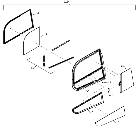 51412663 - Стекло двери